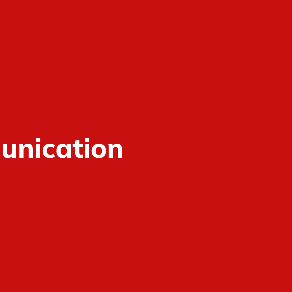 Communications banner